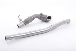Milltek Sport Downpipe with High Flow Cat Audi S3 2.0T 8V 15-18