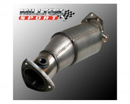 Milltek Downpipes with High Flow Cats-200 Cell 6-Speed Manual Only RH Hi-Flow Cat Downpipe Audi S4 B7 4.2 V8 04-13