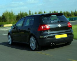 Milltek 3.00 inch Large Bore Race Downpipe and Hi-Flow Sports Cat Volkswagen Golf MK5 GTI 2.0T FSI 05-09