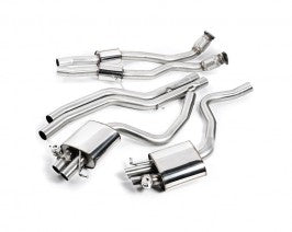 Milltek Downpipes with High Flow Cats-200 Cell | 6-Speed Manual Only Audi S4 B7 4.2 V8 04-08
