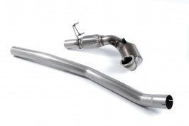 Milltek 3.00 inch Large Bore Downpipe and Hi-Flow Sports Cat EC-Approved Volkswagen Golf R MK7 2.0 TSI 300PS 15-17